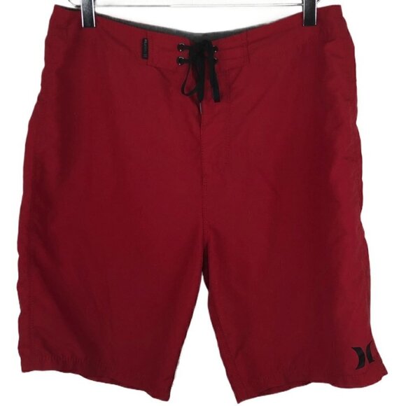 Hurley Phantom 20" One and Only Board Shorts Gym Red Men's Size 31 - Picture 2 of 6